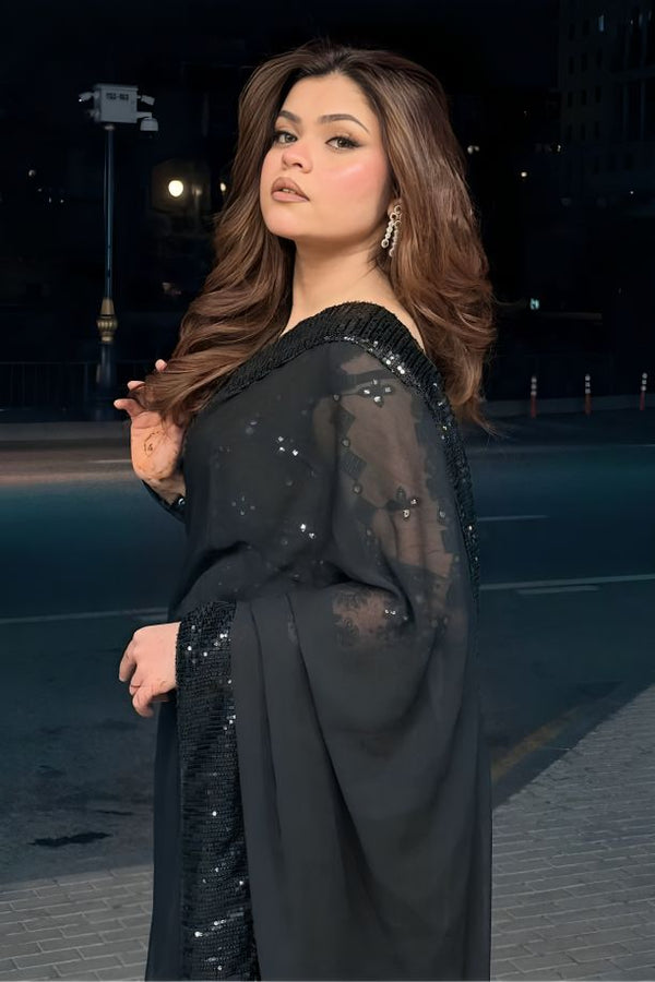 Sequin Chiffon: Selene